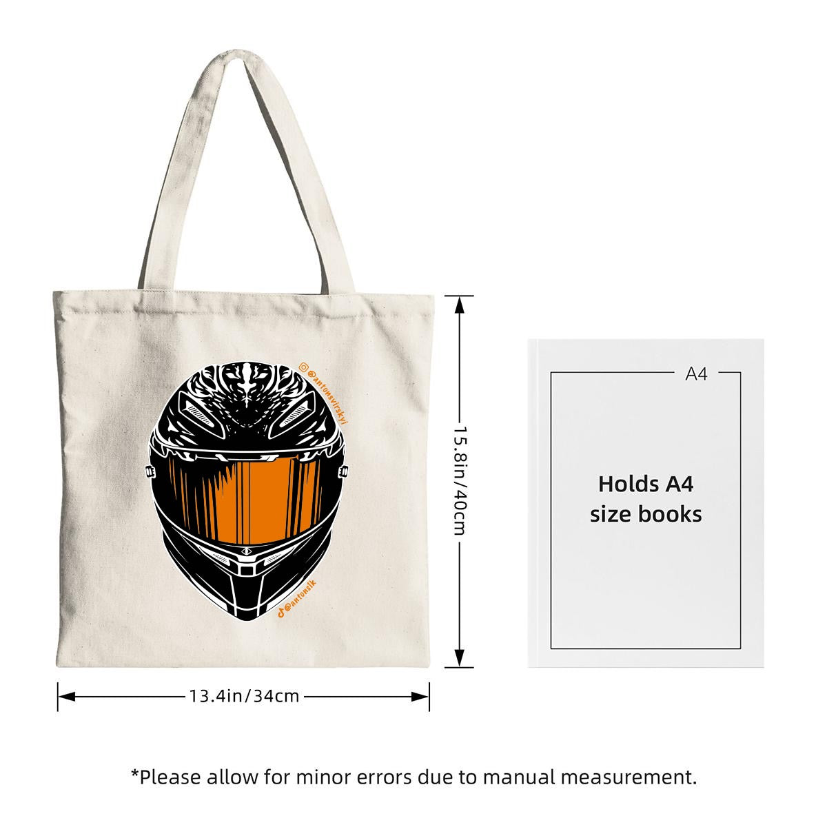 Ant Canvas Tote Bag