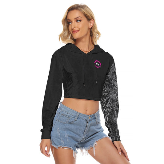 Ant x Laura Cropped Hoodie
