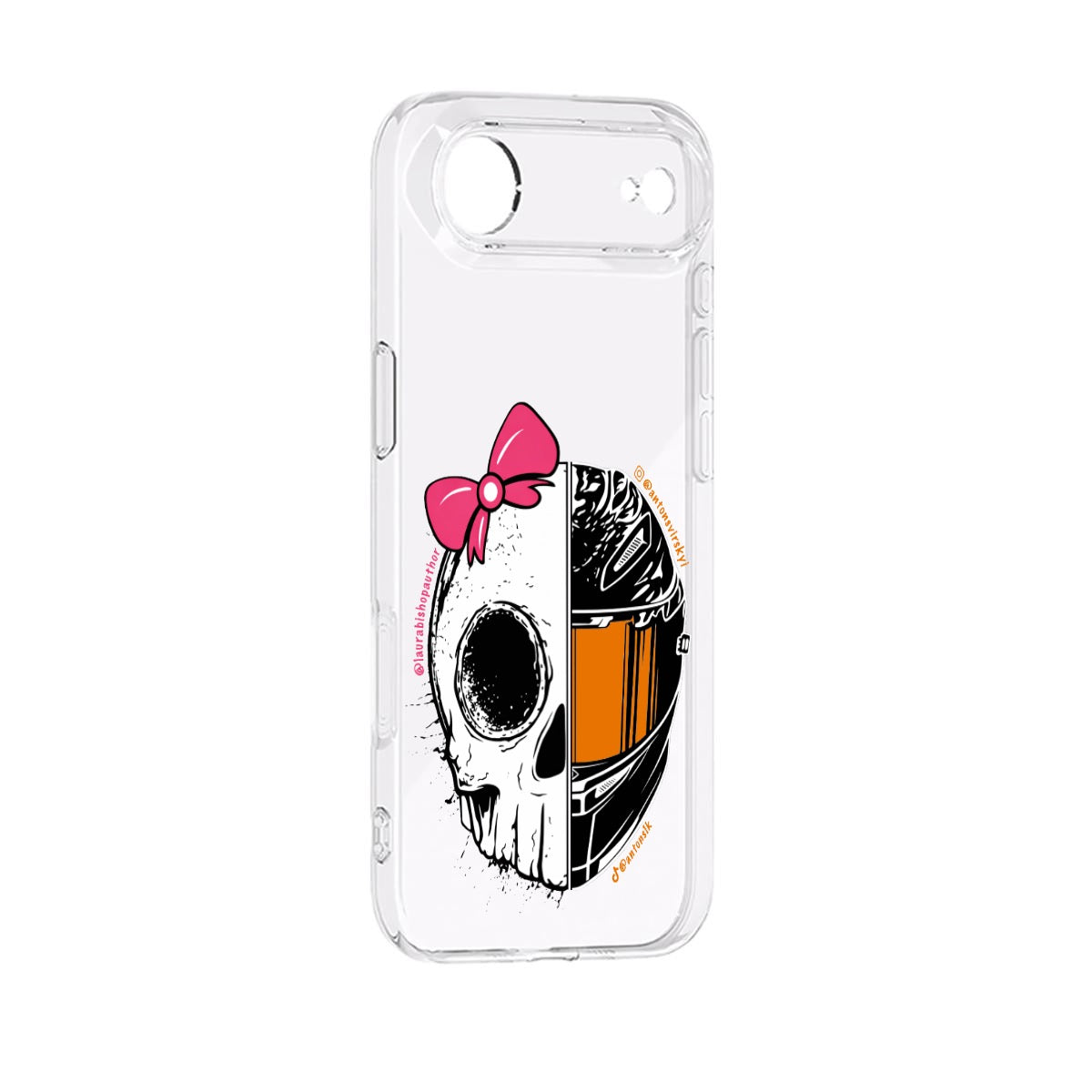 Ant x Laura iPhone 17 Clear Case