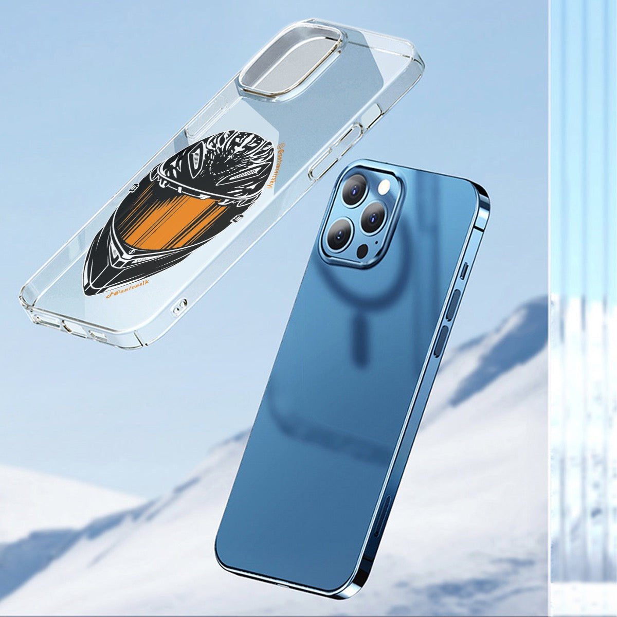 Ant iPhone 14/15 Clear Phone Case