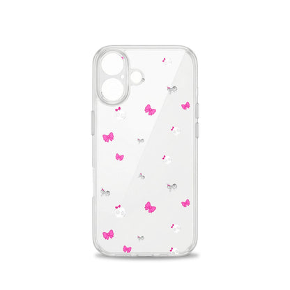 Ants Bows & Skulls iPhone 16 Clear Case