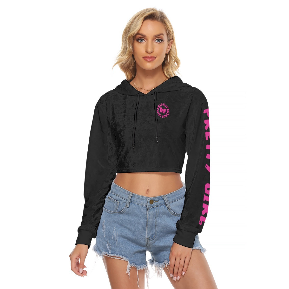 Laura Bishop Cropped Hoodie