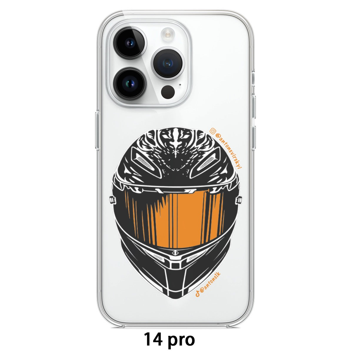 Ant iPhone 14/15 Clear Phone Case