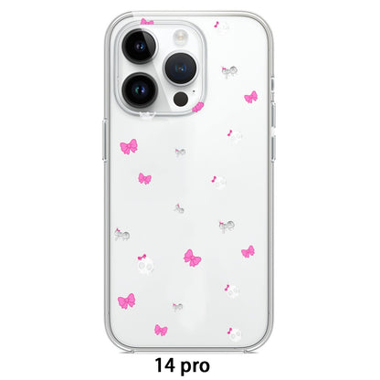 Ants Bows & Skulls iPhone 14/15 Clear Case
