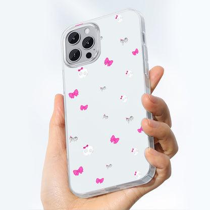 Ants Bows & Skulls iPhone 14/15 Clear Case